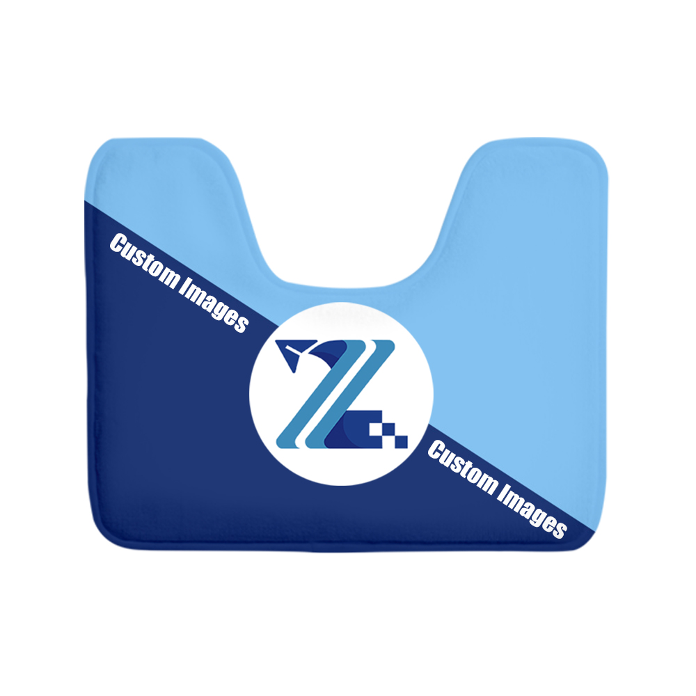 Toilet floor mat (concave type)