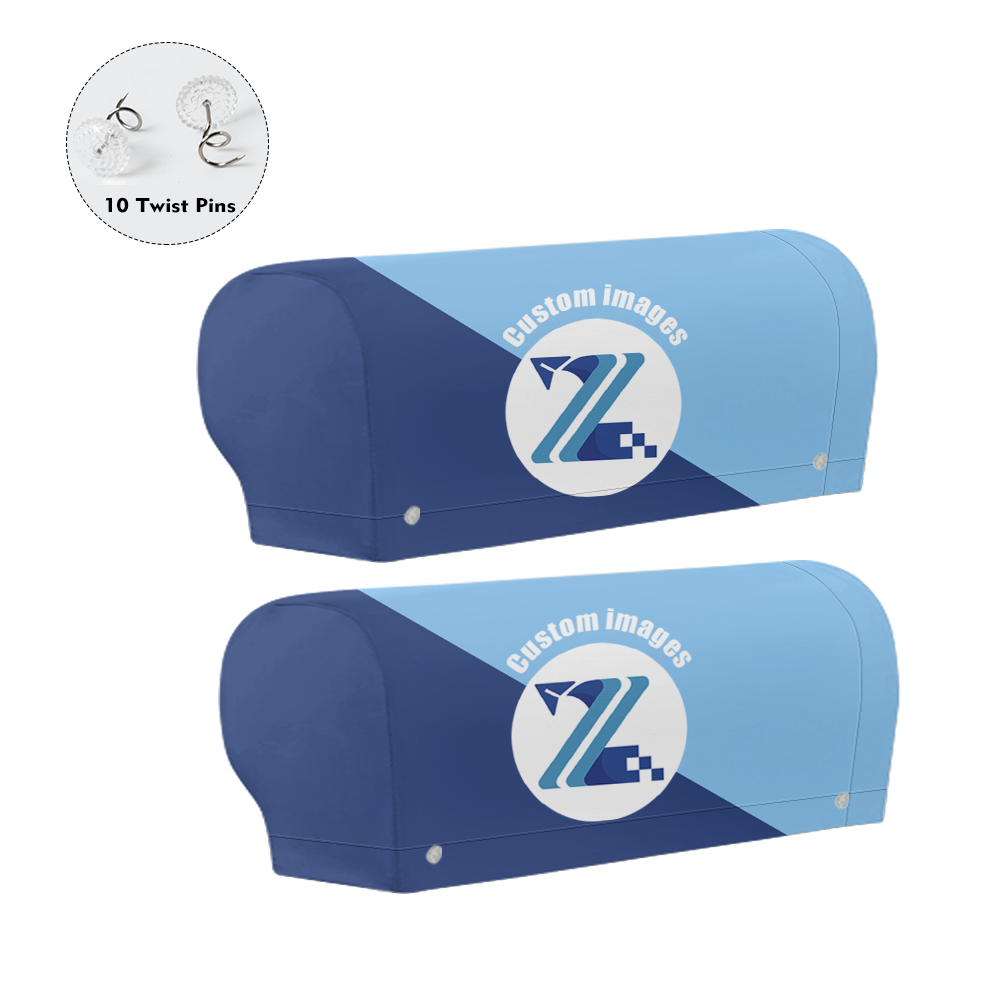 2-piece sofa armrest cover (with 10 buttons)