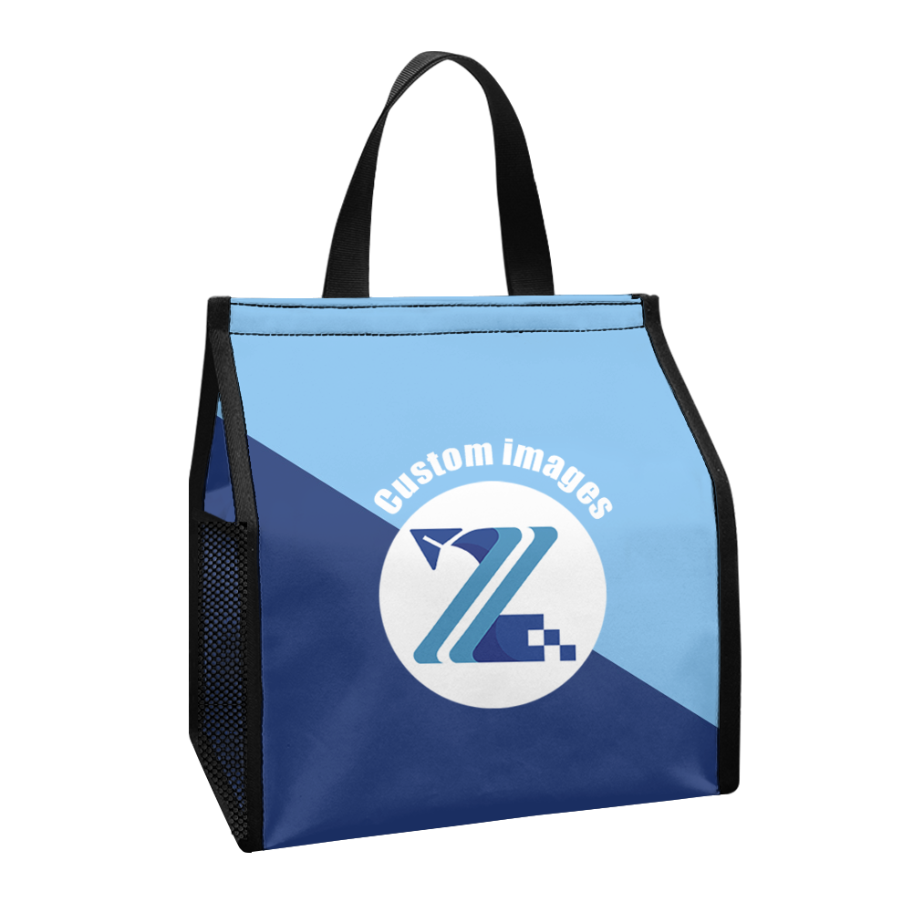 Portable lunch cooler bag mesh bag