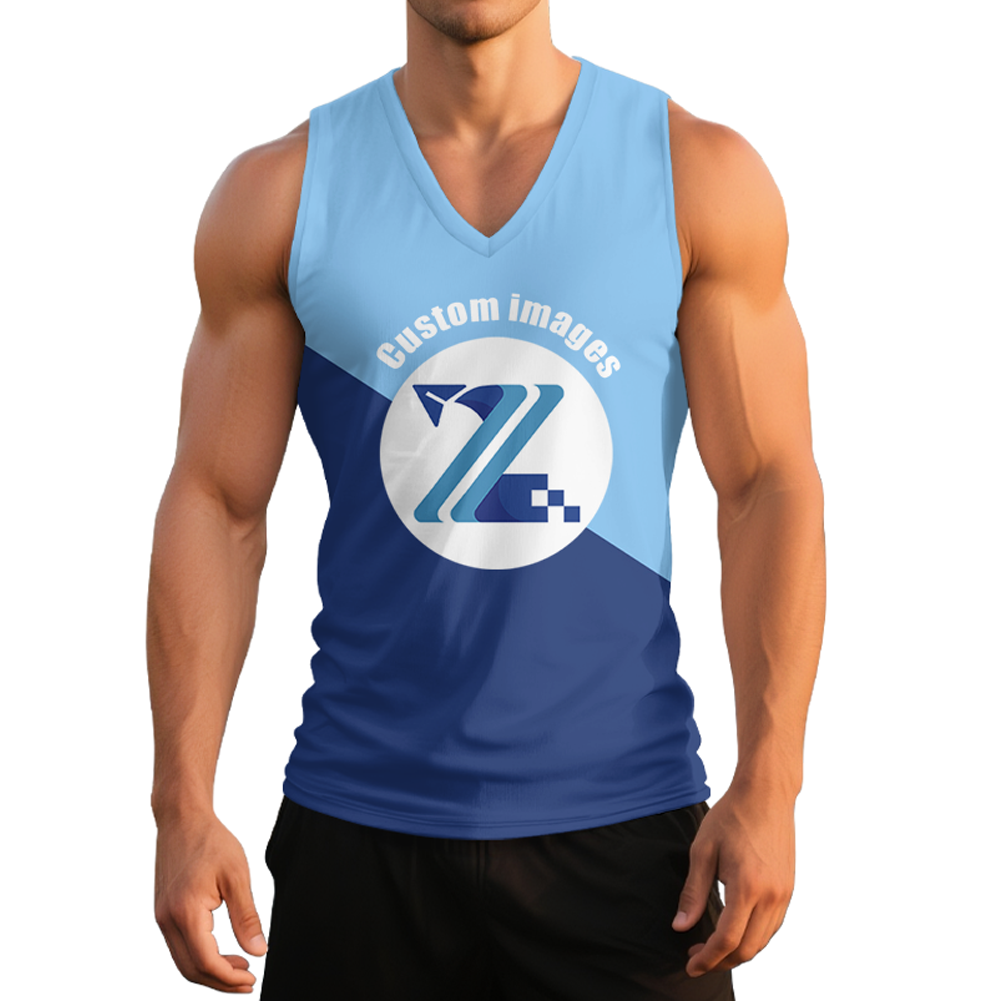 Men's V-neck vest